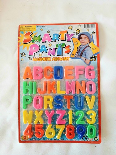 Magnetic alphabet letters and - magnetic,