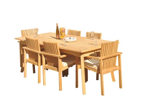 Grade teak 7pc - a-grade,