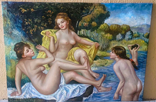 Beautiful vintage oil - vintage, on