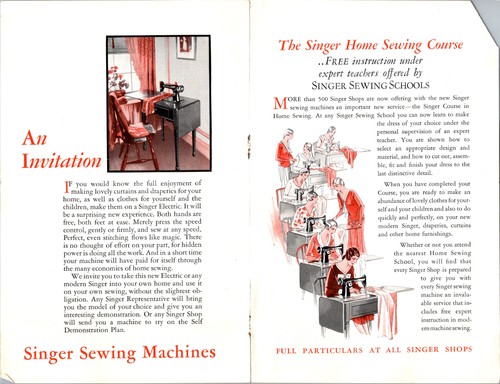 Singer electric sewing machine - singer,