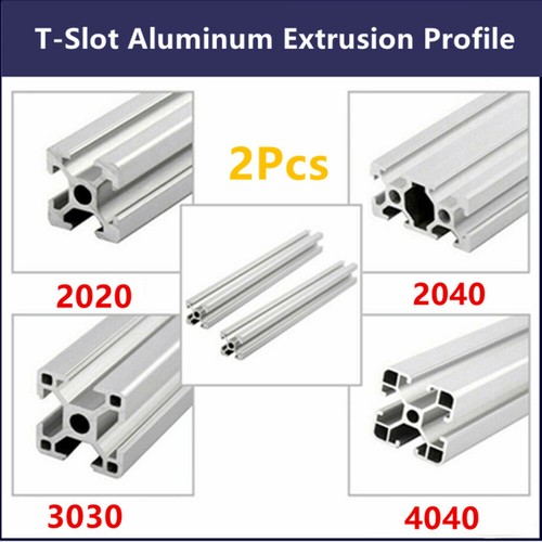 2pcs slot aluminum extrusion - aluminum,