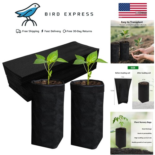 100 pcs grow bags - 100,