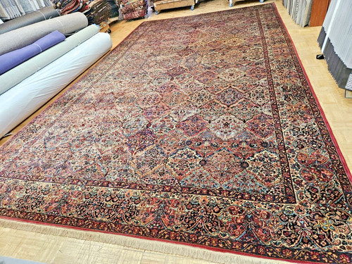 12x20 genuine antique karastan - genuine,