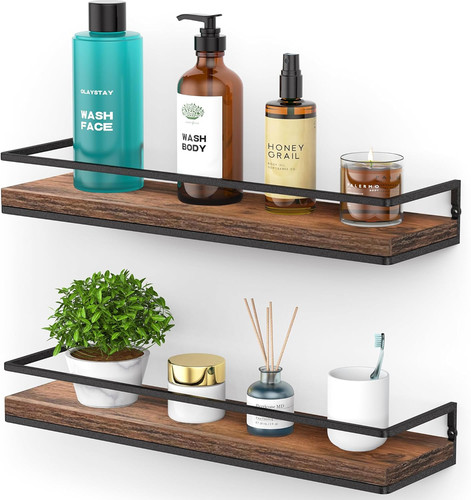 Floating shelves wall mounted - floating,
