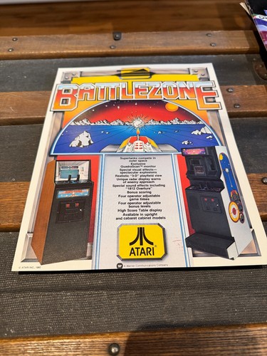 Atari battlezone battle zone - atari,