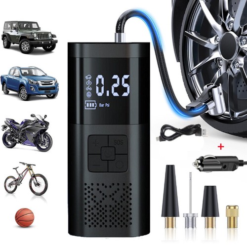 Portable car tyre - car, pump