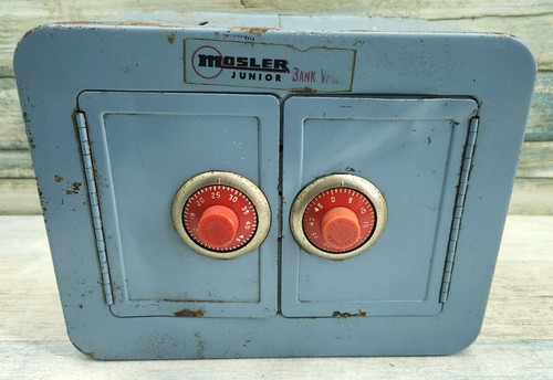 Vtg mosler junior bank vault - mosler,