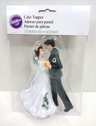 Vintage wilton bride and groom - vintage,