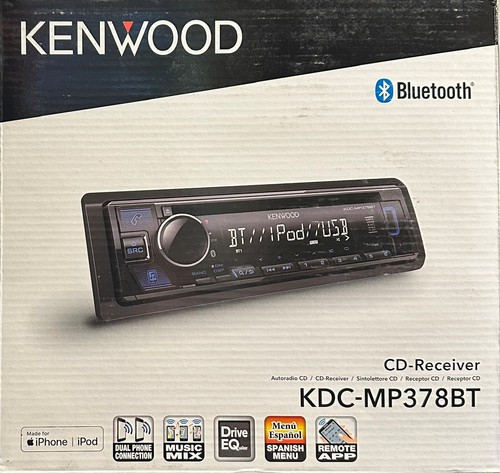 Kenwood kdc mp378bt - kenwood, cd