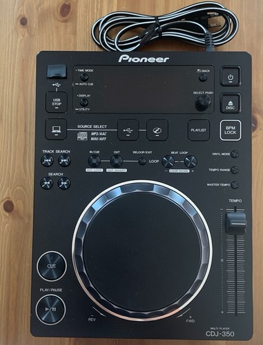 Pioneer cdj 350 black - dj,