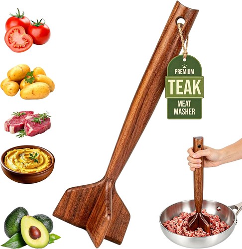 Teak wood meat - meat, chopper