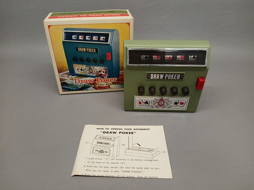 Vintage waco draw poker 1971 - poker,