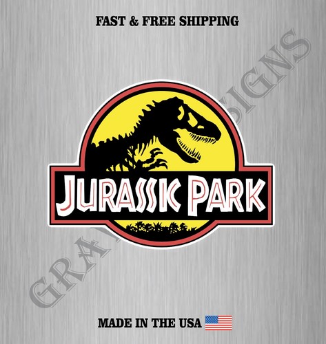 Jurassic park logo vinyl - logo,