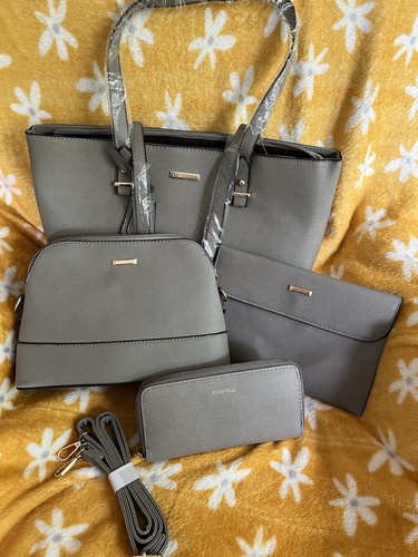 4pc faux leather - faux,