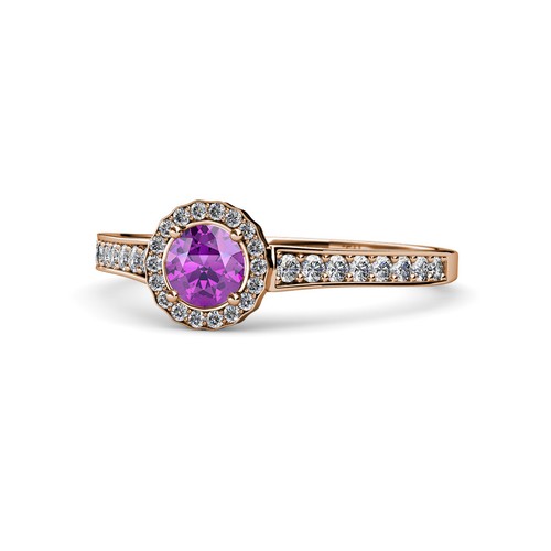 Amethyst diamond si2 - &,
