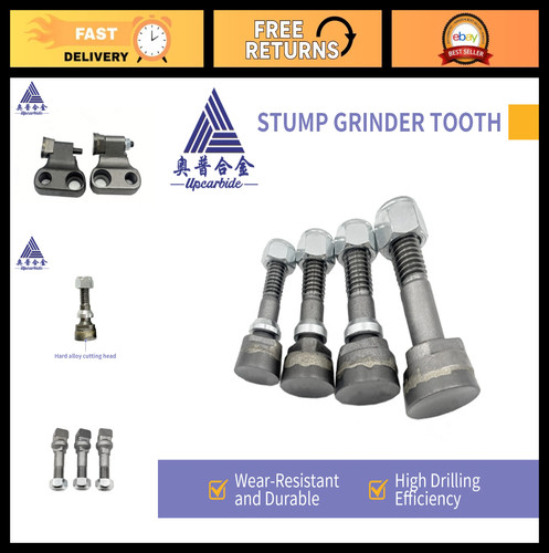 Alloy teeth for tree stump - for,