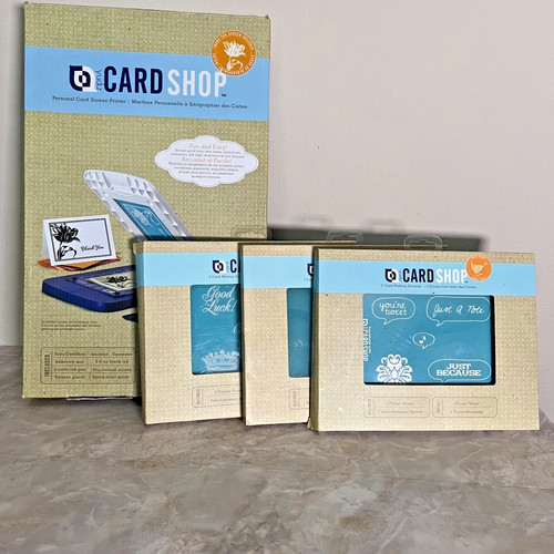 Yudu cardshop screen printing - cardshop,
