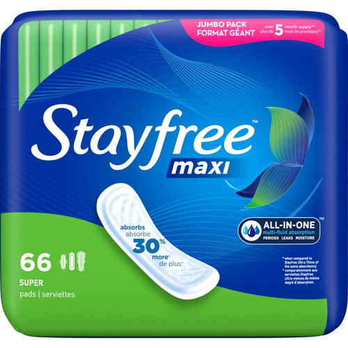 Stayfree maxi super pads - stayfree,
