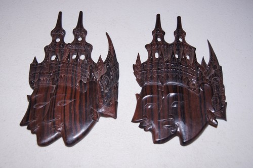Carved wood carving sculptures - carved,