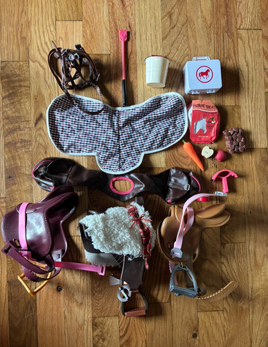 Doll horse tack - horse, &