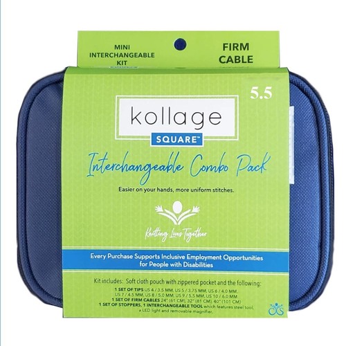 Kollage square blue - kollage,