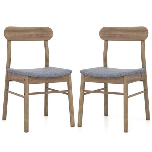 Wooden dining chairs set - dining, 2