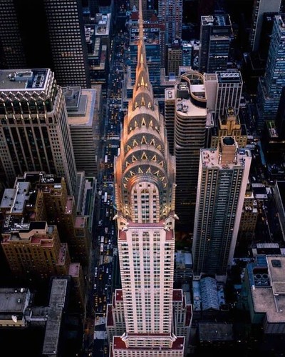 Chrysler building manhattan - building,