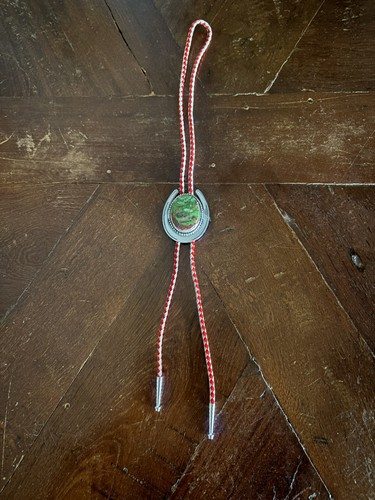 Vintage bolo tie sterling - bolo,