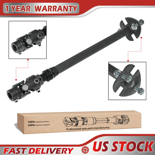 Lower joint steering - w/u-joint,