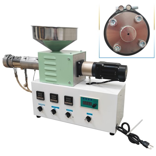 Single screw extruder - screw, 3d