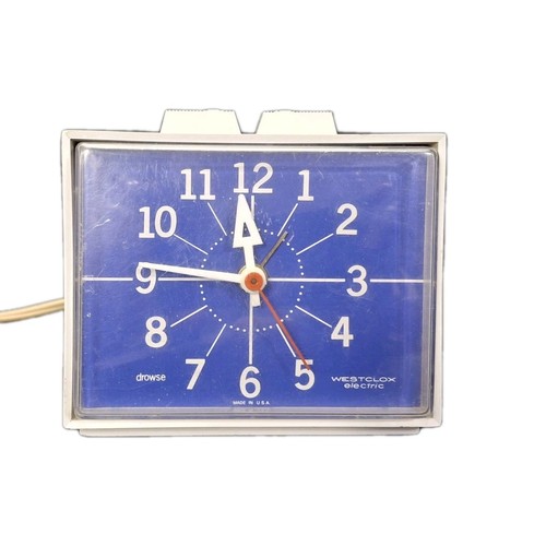 Vintage westclox bold blue - vintage,