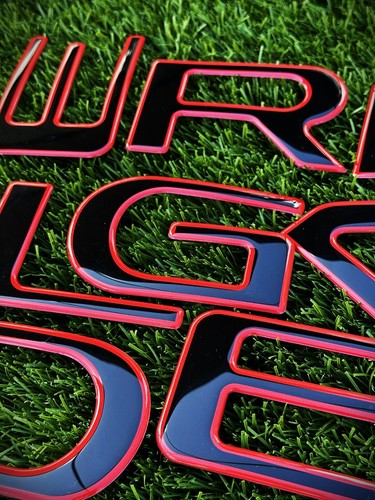 Raised tailgate letters for - tailgate,