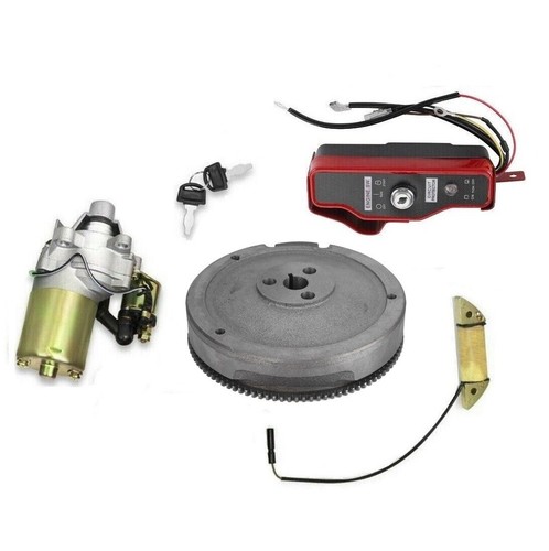 Electric start kit - electric, flywheel