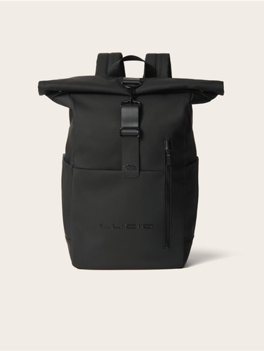 Lucid roll top backpack black - roll,