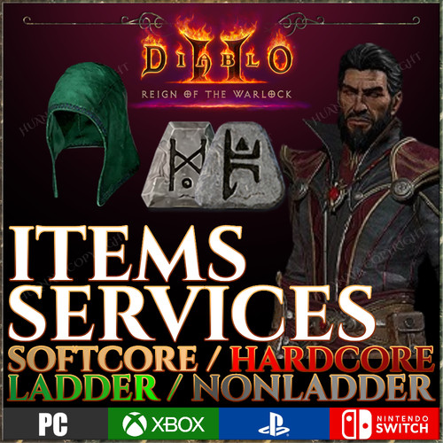 Diablo items act - carry, runes