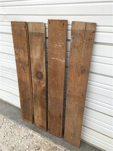 Barn wood reclaimed planks - 4,