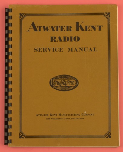 Atwater kent radio - atwater,