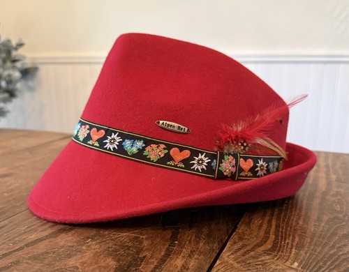 Bavarian alpen hat 100 wool - alpen, 100%