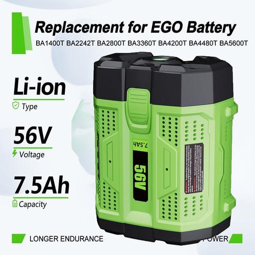 56v 5ah lithium battery for - 7.5ah,