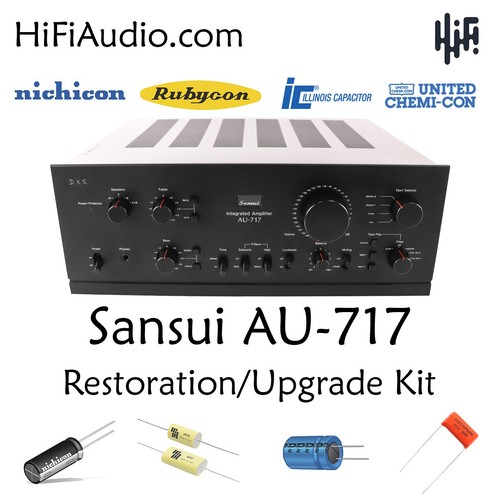 Sansui 717 710 - sansui, rebuild