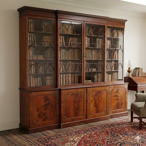 Great antique bookcase - antique,
