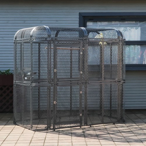 Large walk bird cage aviary - walk-in,