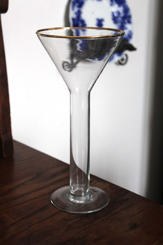 Tall martini glass shaped - martini,