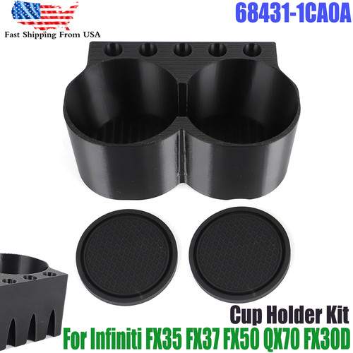 Dual centre console cup holder - centre,