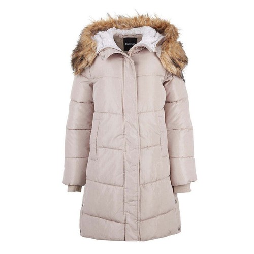 Bebe winter coat sand faux - coat,