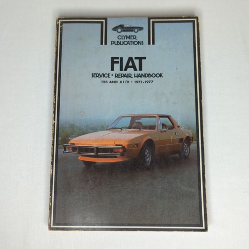 Clymer fiat 128 and 9 - clymer,