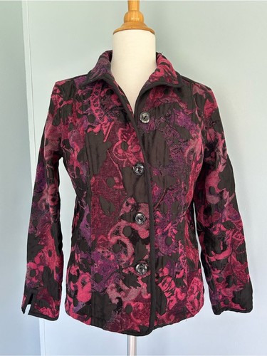 Reversible button down shacket - reversible,