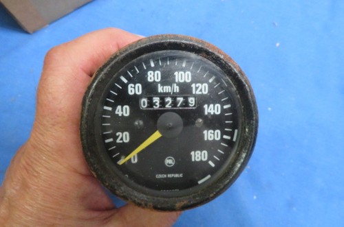 Original jawa cz speedometer - jawa,