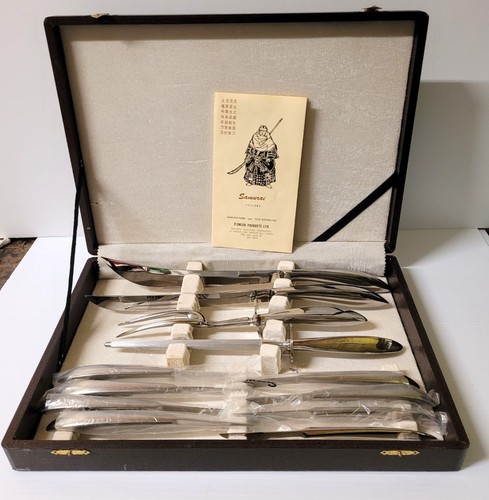 Samurai cutlery carving - pc,