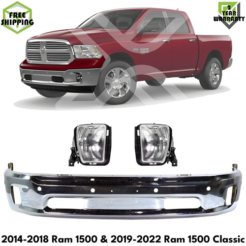 Front bumper chrome kit for - chrome,